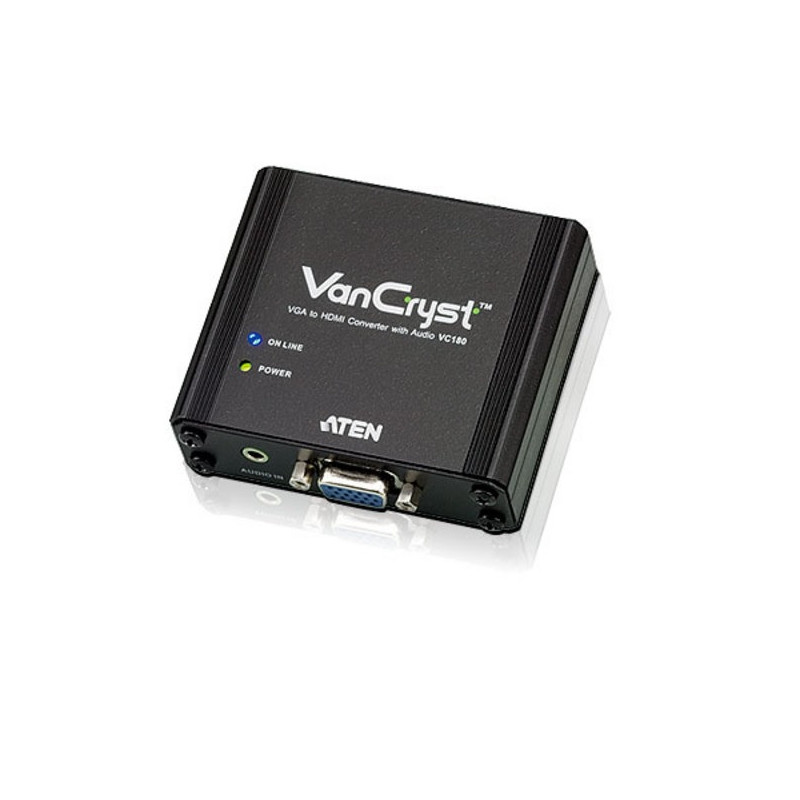 CONVERSOR DE VIDEO CPU VGA + AUDIO - MONITOR HDMI