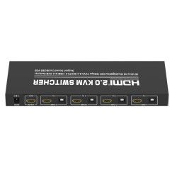 KVM SWITCH 4 X 1 HDMI v2.0 / USB  + 1 X USB
