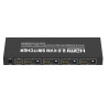 KVM SWITCH 4 X 1 HDMI v2.0 / USB  + 1 X USB
