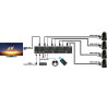 KVM SWITCH 4 X 1 HDMI v2.0 / USB  + 1 X USB