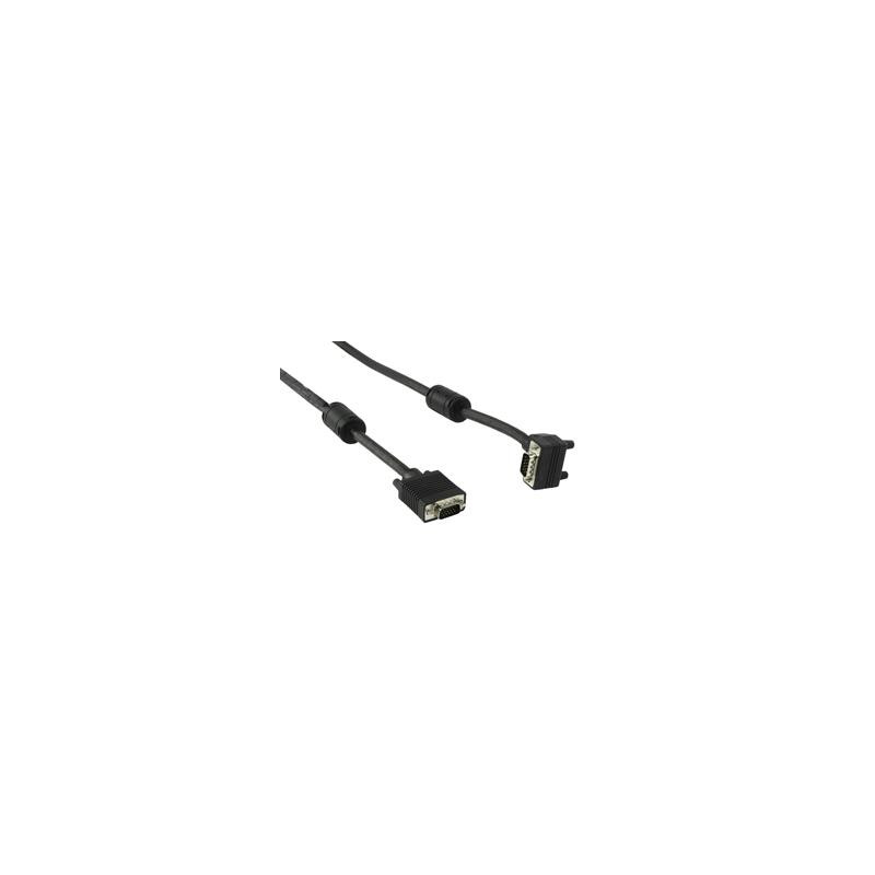 CABLE PREMIUM XGA HPDB15 M-M ACODADO DE 10 Mts.