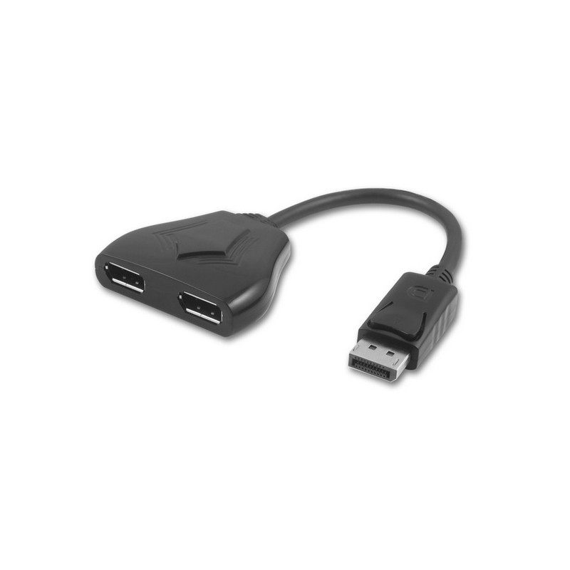 VIDEO SPLITTER DISPLAYPORT  1.2a 1 PC  2 MONITORES