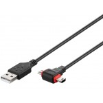 CABLE USB 2.0  TIPO A(M) - MICRO USB + Mini USB 5P
