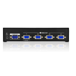 VIDEO SPLITTER VGA 1 PC - 4 MONITORES 450Mhz
