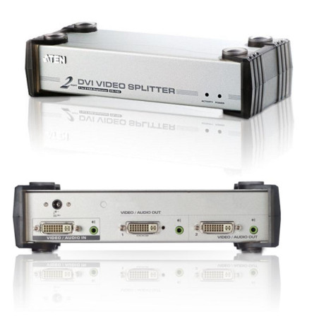 VIDEO SPLITTER DVI-I 1PC 2 MONITORES 1920X1200