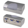 CONMUTADOR MANUAL VIDEO 2 PC´S 1 MONITOR  VGA