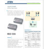 CONMUTADOR MANUAL VIDEO 2 PC´S 1 MONITOR  VGA