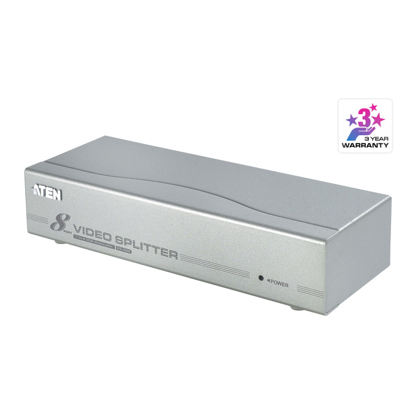 VIDEO SPLITTER VGA 1 PC  8 MONITORES SIMULTANEOS