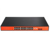 SWITCH P.O.E 24 PTOS Giga POE +2 SLOT SFP WI-TEK