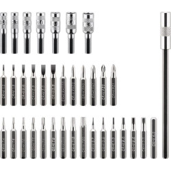 KIT DESTORNILLADORES PRECISION 37 Pzs.