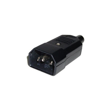 CONECTOR MACHO IEC C14 RECTO