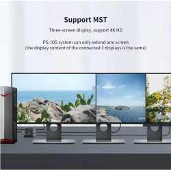 VIDEO SPLITTER DISPLAYPORT 3 MONITORES SST-MST