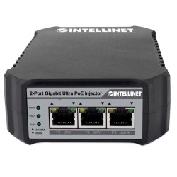 INYECTOR POE GIGABIT 48V COMPATIBLE 802.3af/at