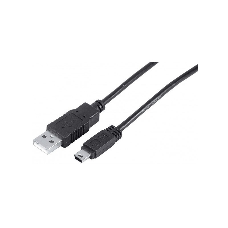 CABLE USB 2.0 TIPO A(M)- USB B Mini 5 pines (M) 3M