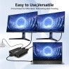 VIDEO SPLITTER DISPLAYPORT 2 MONITORES SST-MST