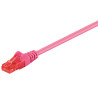 LATIGUILLO ROSA UTP CAT6 FLEXI ALU/CU (CCA) 2M
