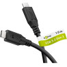 CABLE USB 3.2 Gen2 USB-C (M)-(M) 60W 10Gbps 1m