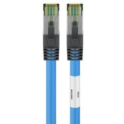 LATIGUILLO AZUL S/FTP CAT8.1 FLEX 0.25Mts. LSZH