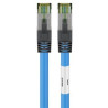 LATIGUILLO AZUL S/FTP CAT8.1 FLEX 0.25Mts. LSZH