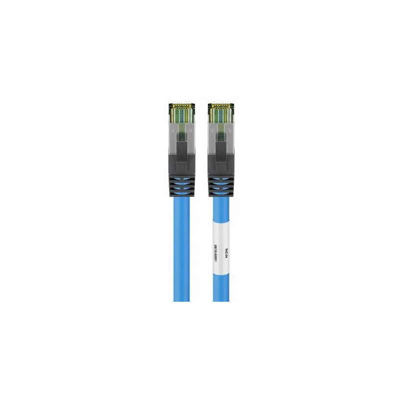 LATIGUILLO AZUL S/FTP CAT8.1 FLEX 2Mts. LSZH
