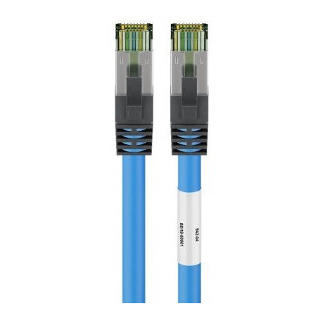 LATIGUILLO AZUL S/FTP CAT8.1 FLEX 2Mts. LSZH
