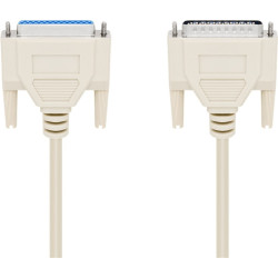CABLE PROLONGADOR DB25M - DB25H 1:1 1.8Mts.
