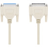 CABLE PROLONGADOR DB25M - DB25H 1:1 1.8Mts.