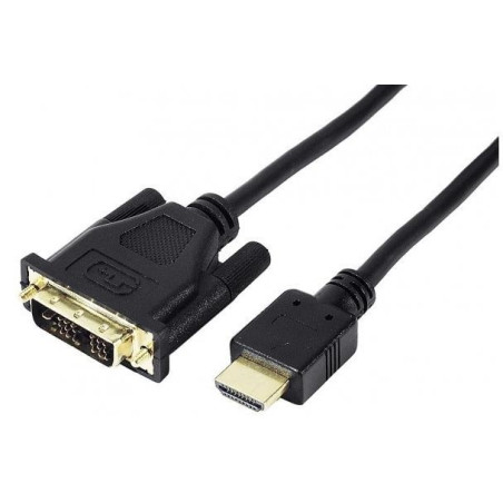 CABLE HDMI-A (19 CONT.) DVI-D (18+1) DE 1.8Mts.