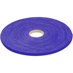 ROLLO DE VELCRO AZUL 9mm X 20Mts