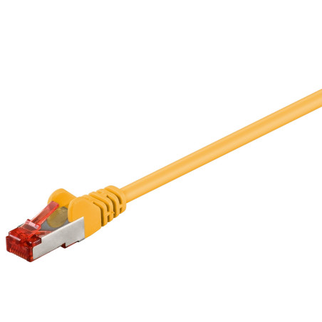 LATIGUILLO AMARILLO S/FTP CAT6 FLEXIBLE LSZH 10Mts