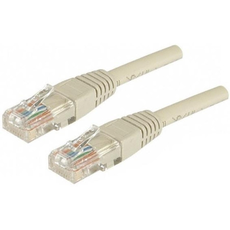 LATIGUILLO NEGRO UTP CAT6 FLEXIBLE ALU/CU (CCA) 2m