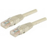 LATIGUILLO NEGRO UTP CAT6 FLEXIBLE ALU/CU (CCA) 2m