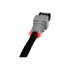 LATIGUILLO PATCHSEE UTP CAT6A FLEXIBLE 1.5Mts NEGR