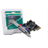 TARJETA PCI EXPRESS 2 PTOS SERIE RS232 + 1 PARALEL
