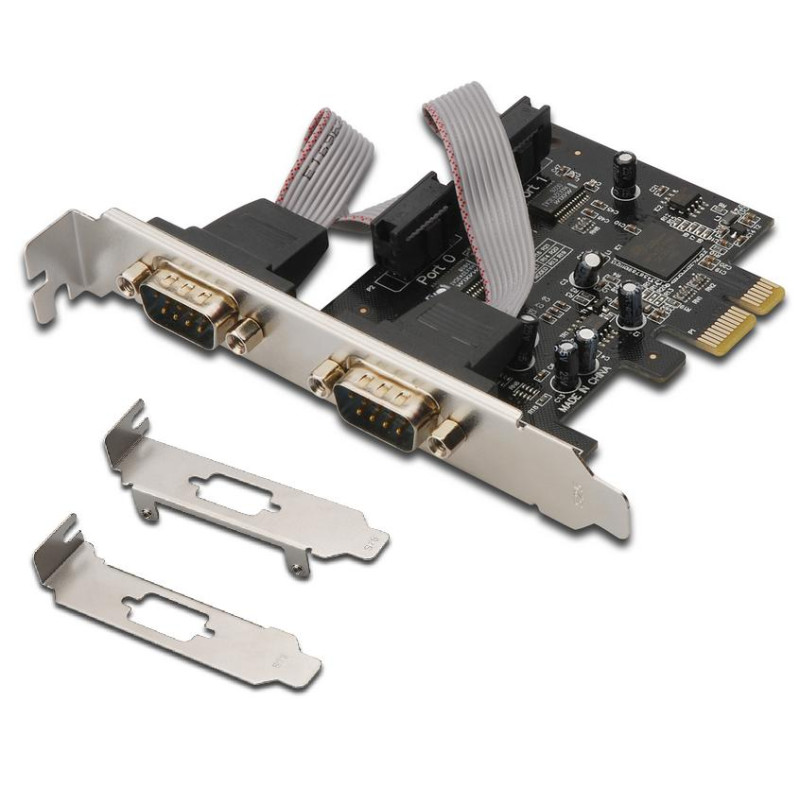 TARJETA PCI EXPRESS 2 PUERTOS SERIE