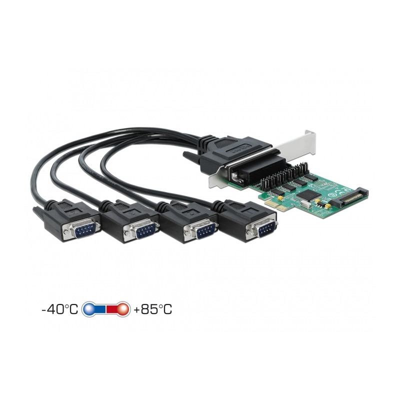 TARJETA PCI EXPRESS 4 PUERTOS SERIE