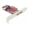 TARJETA PCI EXPRES 2 PTOS FW 400 + LP CHIP TEXAS I