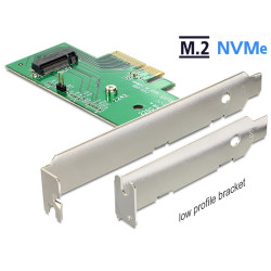 TARJETA PCI EXPRESS SSD M.2 NVMe +LOW PROFILE