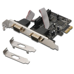 TARJETA PCI EXPRESS 2 PUERTOS SERIE