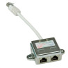 DUPLICADOR DE RED 1 x RJ45 M - 2 x RJ45 H