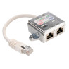 DUPLICADOR DE RED 1 x RJ45 M - 2 x RJ45 H