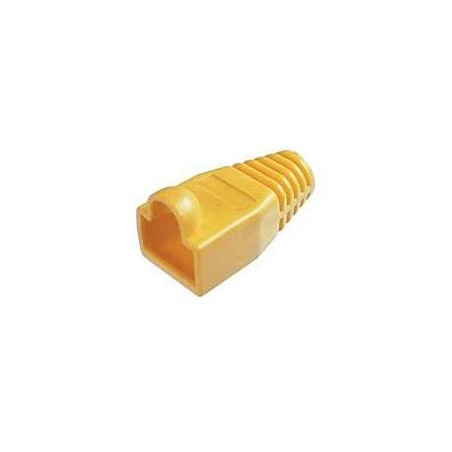 PROTECTOR AMARILLO PARA CONECTOR MACHO RJ45