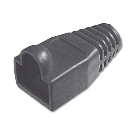 PROTECTOR NEGRO PARA CONECTOR MACHO RJ45 BOLSA 10/