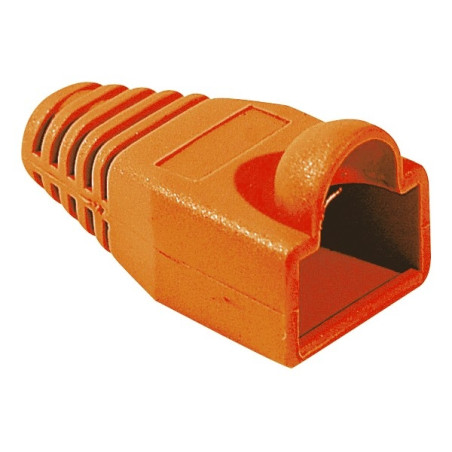 PROTECTOR NARANJA PARA CONECTOR MACHO RJ45