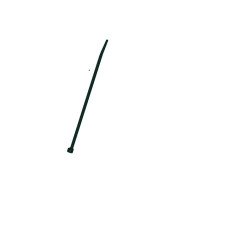 BRIDAS NEGRAS UV 142 x 3.6mm 100 UNIDADES