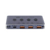 CONMUTADOR USB 3.2  4 PC´S - 4 PERIFERICOS