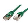 LATIGUILLO VERDE S/FTP CAT6 FLEXIBLE 1M SNAGLESS
