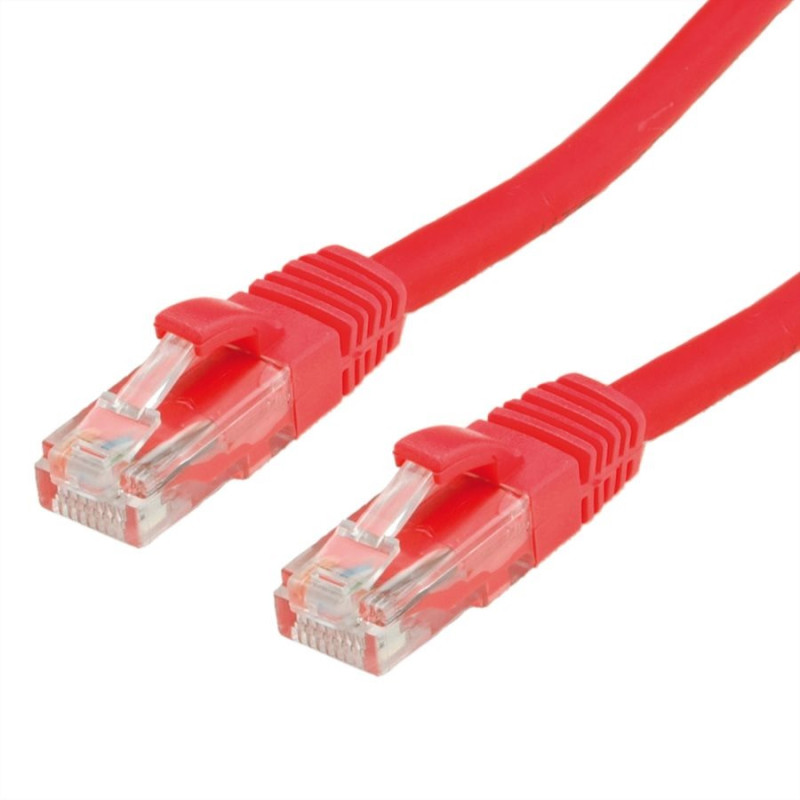 LATIGUILLO ROJO UTP CAT6A FLEXIBLE 10Mts