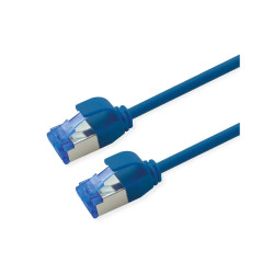 LATIGUILLO AZUL S/FTP CAT6A FLEXIBLE 5Mts SLIM