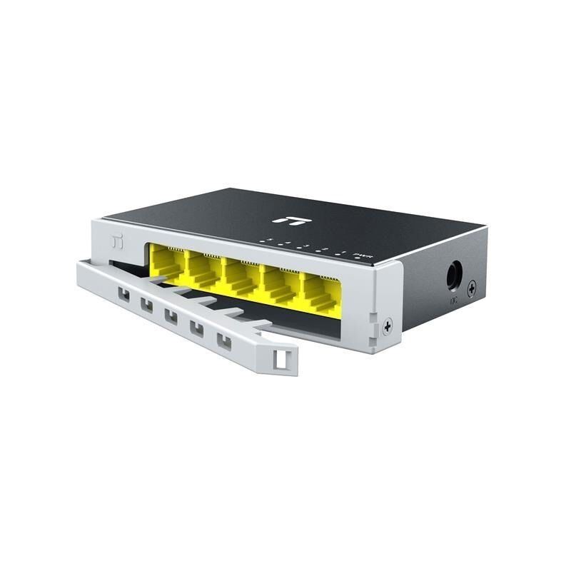 SWITCH GIGABIT 5 PTOS 10/100/1000 Mbps. Metálico
